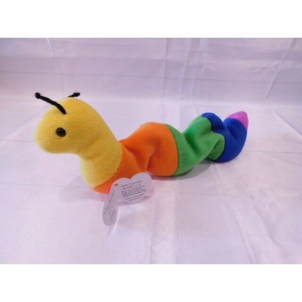 Ty Beanie Baby INCH Inchworm 4044 Rare with Tag Errors 1995